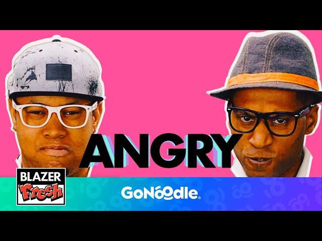 The Angry Face | Facetime with Blazer Fresh | Activities for Kids | GoNoodle