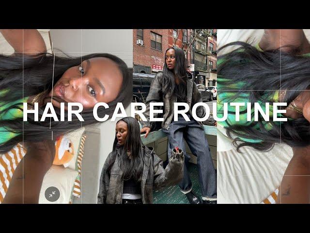 Everything about my hair | my hair care routine, how I style + hair Q+A