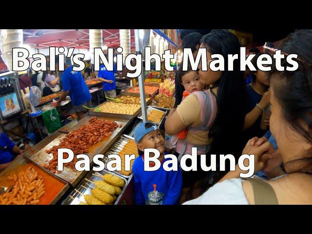 Bali's night markets