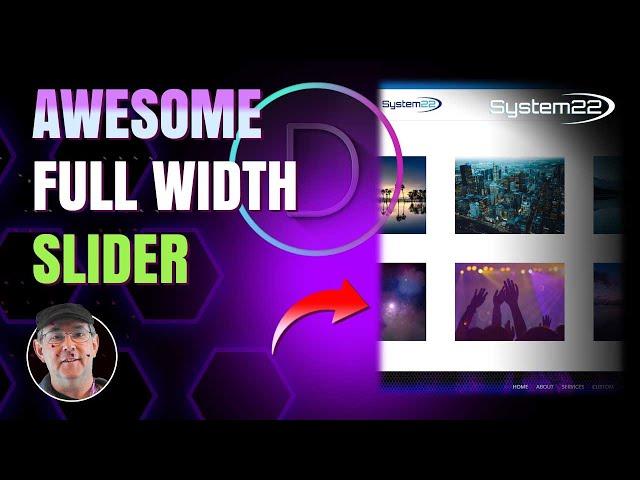 Awesome Full Width Slider Using Any Module Row Or Section