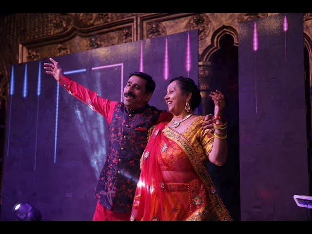 Parents Sangeet Performance |  Aap yahan aaye kis liye | Old couple Dance | Kshiti & Ashish Wedding