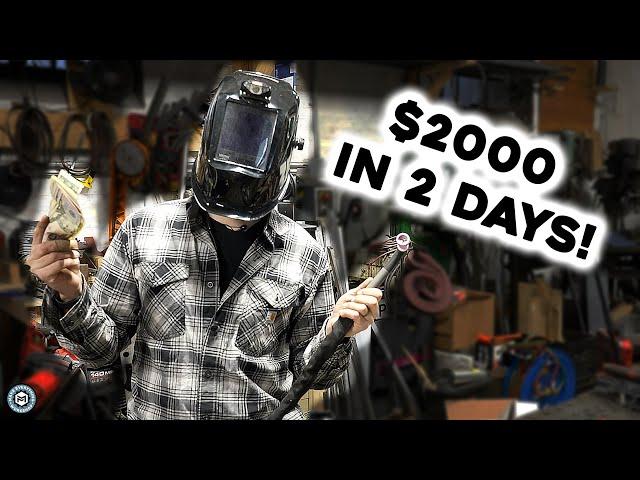 Making Big Money Doing Small Welding Jobs! $1000+ / Day!