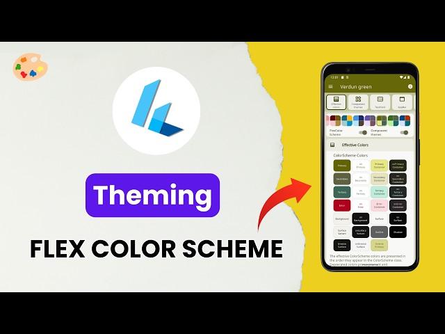 Flutter Theming Made Simple with Flex Color Scheme | Beginner-Friendly Tutorial