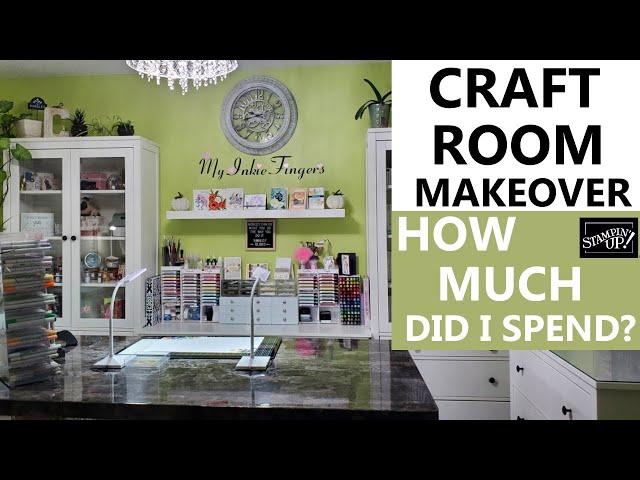  Dream Craft Room Tour | Stamp Room Tour | Craft Studio Tour 2020 | IKEA Craft Room Makeover