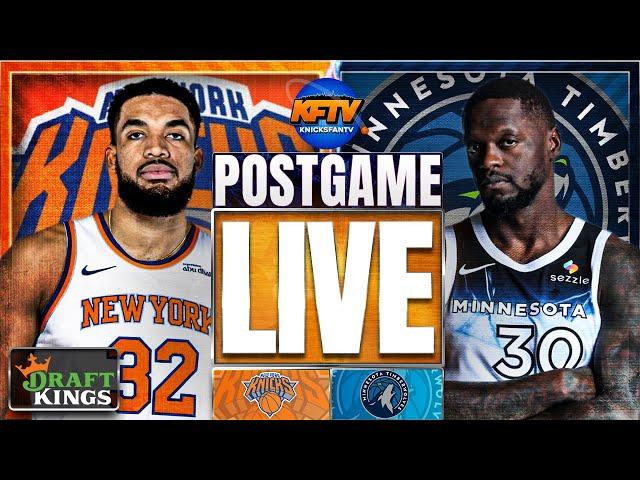 Knicks vs Timberwolves Post Game Show: Highlights, Analysis & Caller Reactions - EP 556