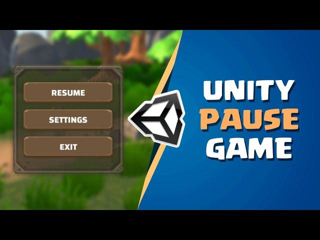 Unity Pause Game - Easy Tutorial (2023)