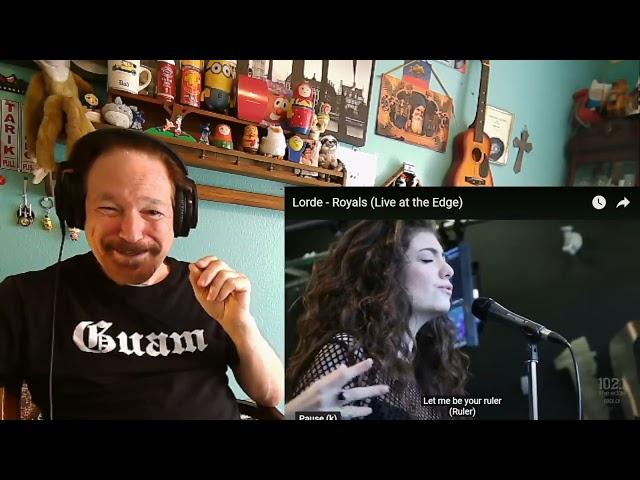 Lorde (Ella Marija Lani Yelich-O'Connor) - Royals (Live at the Edge), A Layman's Reaction