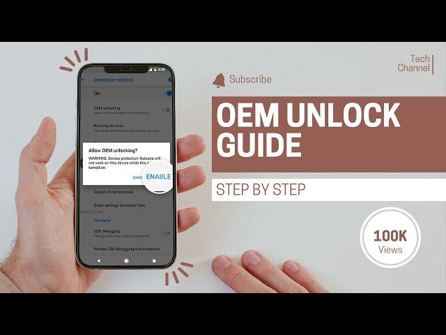 How to Enable OEM Unlock in Developer Options