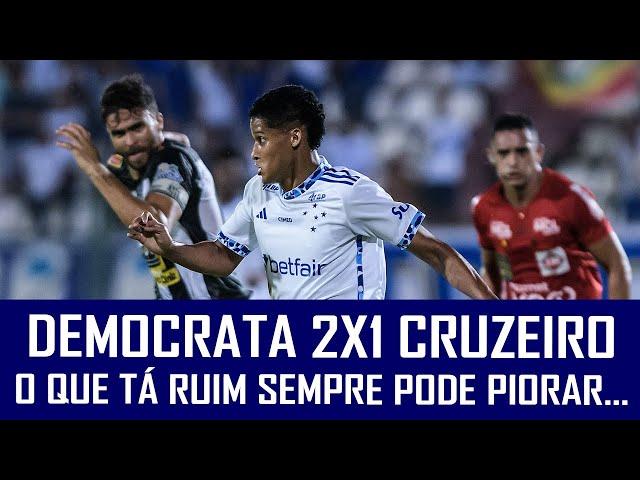 DEMOCRATA 2X1 CRUZEIRO - CAMPEONATO MINEIRO