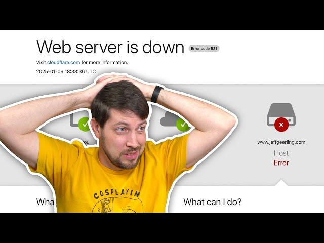 I accidentally destroyed my webserver