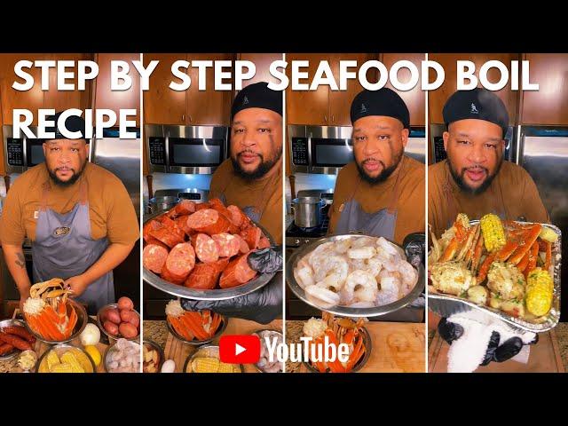 Step By Step SEAFOOD BOIL Recipe