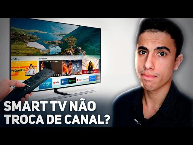 Smart TV Samsung NÃO MUDA DE CANAL? APRENDA RESOLVER!