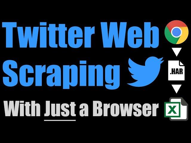 No-Code Twitter API Data Scraping with HAR Files (Still Works in 2024)