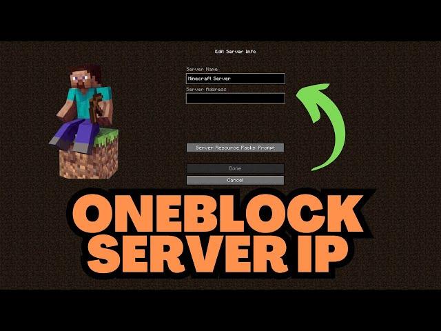 Minecraft OneBlock Server IP 2024