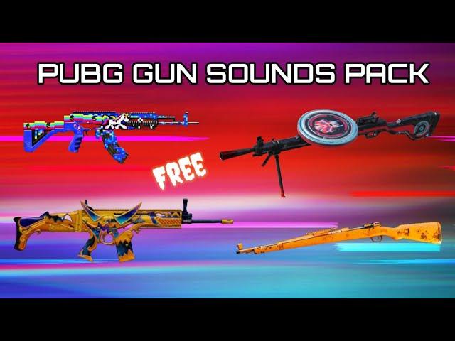 25+ Pubg Gun sounds pack FULL HD free download