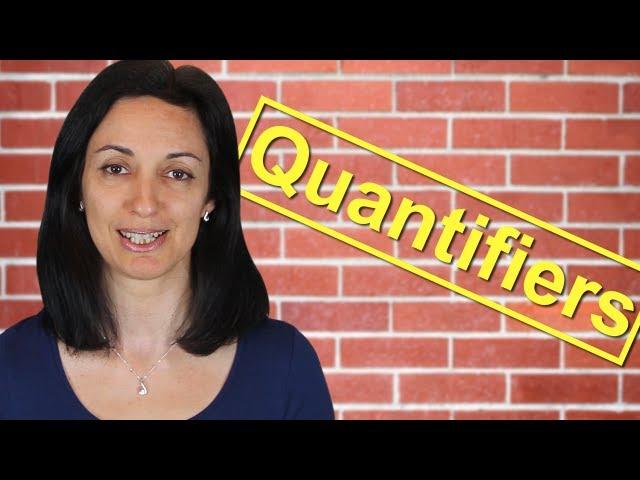 Quantifiers | Much or Many? - Few or Little? | English Lesson