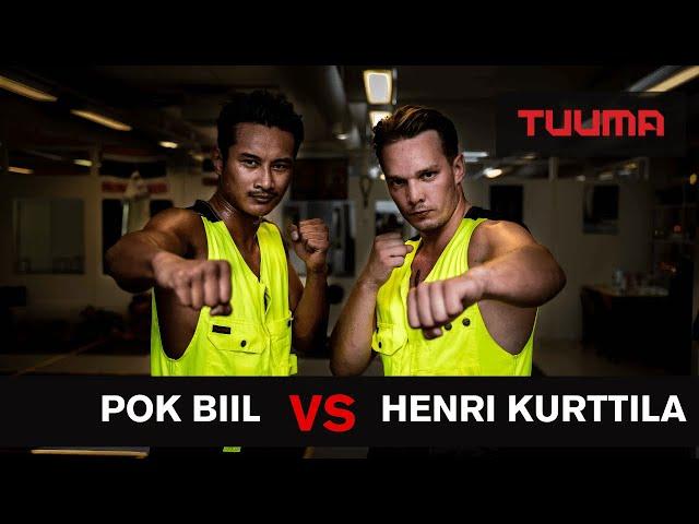 TUUMA TESTAA 4 - THAINYRKKEILYN SUOMEN MESTARI POK BIIL VS TUUMAN HENRI KURTTILA