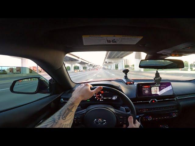 Taking My 500HP Supra Out For A Cruise - MKV Supra POV Driving