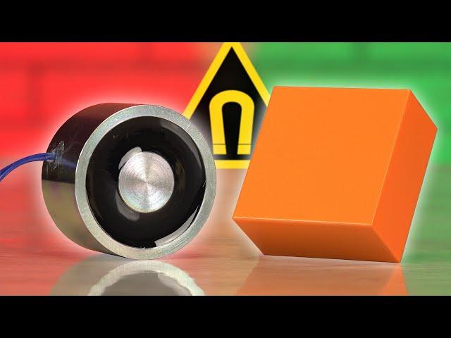 New King of Magnetic Power? | Electromagnet vs. Neodymium Magnet