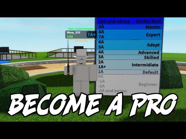 HOW TO BECOME A PRO ROBLOX SWORD FIGHTER - (Noob to amateur to pro guidance)