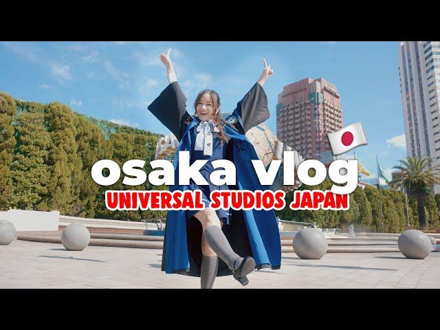 Eating all the Food at Universal Studios Japan in 2024 | USJ Osaka Travel Vlog 