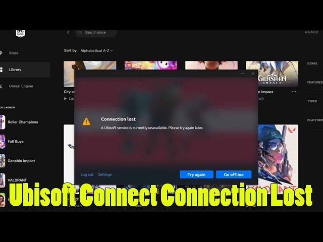 How To Fix Ubisoft Connect Connection Lost 2024 | Fix Ubisoft connect not working on Windows 11