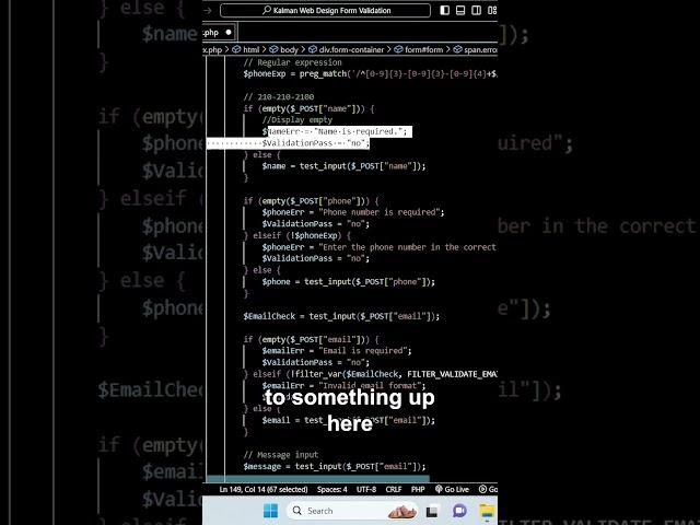 Display Errors with PHP  - Dynamic Web Development! #php #programming #webapp