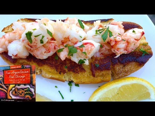 How To Make A Butter Poached Shrimp Roll That Tastes Like Lobster!