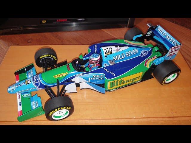 1/18 Michael Schumacher 1994 Mild Seven Benetton B195 Australian GP -Minichamps F1 Diecast Review