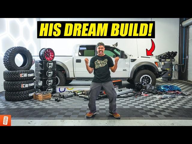 Surprising Our EMPLOYEE with His DREAM TRUCK BUILD! (Full Transformation) 2011 Ford Raptor