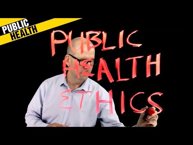 Public Health Ethics. Thinking about bioethics, human rights, justice and moral responsibility