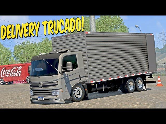 MUITO PESO NO DELIVERY - CARREGADO DE COCA COLA - ETS 2 1.50 MODS BR