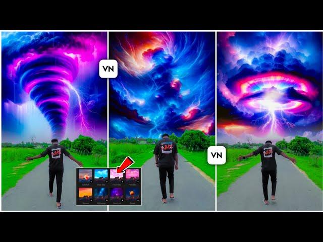 Trending Colorful Sky Video Editing In Vn App | Sky Change Reels Video Editing In Vn App | Vn Editor