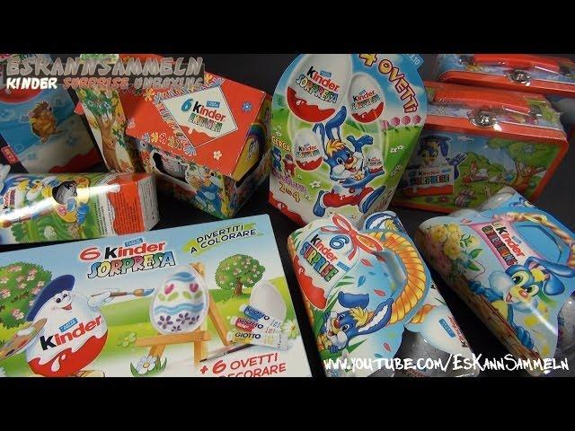 50 x Kinder Surprise Egg (Easter Special) [Extrem Rare Packs] Kinder Überraschung - Oster Edition