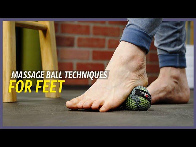 Massage Ball Techniques for Feet