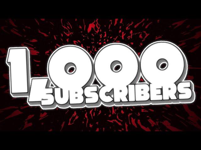 1,000 SUBSCRIBERS SPECIAL AFTER 2 WEEKS! ️️️