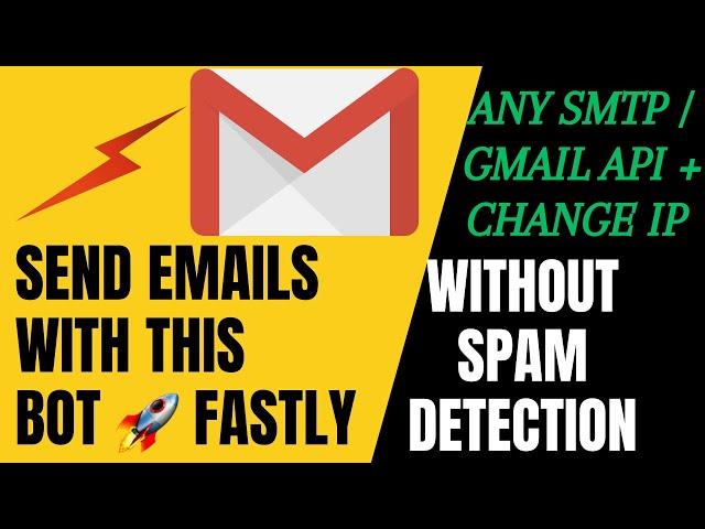 Send Bulk emails using any SMTP / gmail API + IP address change, without SPAM ! Express Mailer Pro!