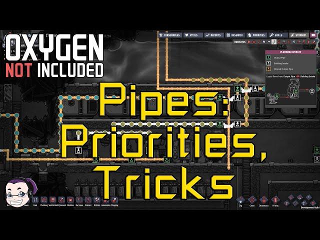 Oxygen Not Included Quick and Dirty Tutorial 3 - Pipe Priorities, Loops, and Tricks