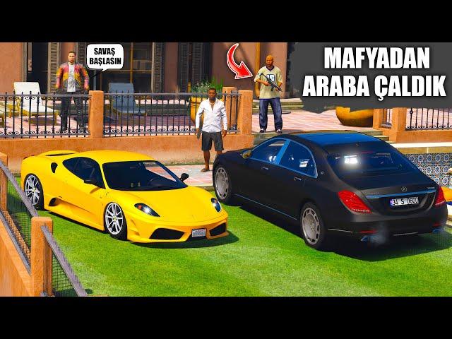 MAFYA İLE ÇATIŞTIK ARABALARINI ÇALDIK !! GTA 5 GERÇEK HAYAT #11