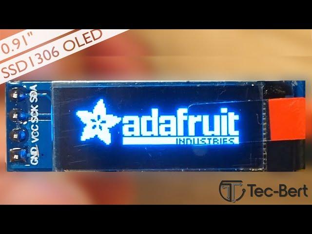 Arduino 0.91 OLED Display (SSD1306) [Tutorial] [Deutsch]