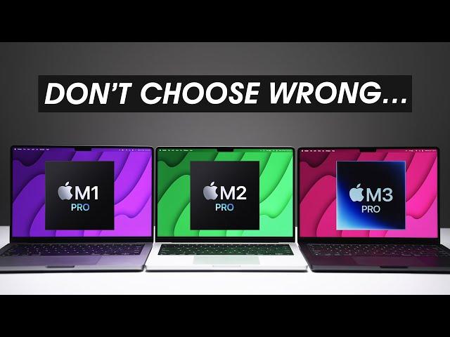 M1 Pro vs M2 Pro vs M3 Pro MacBook - ULTIMATE Comparison!