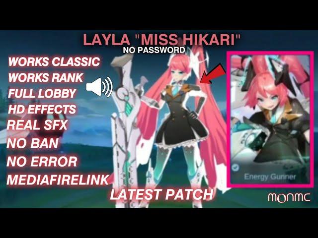 Layla Anime Skin Script No Password | Layla Miss Hikari Script