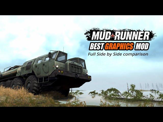 Mudrunner Best Graphics mod ever | Adega Mod Pack