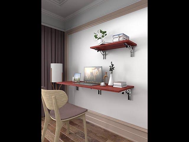 Triangle Folding Shelf Brackets Heavy Duty Stainless Steel