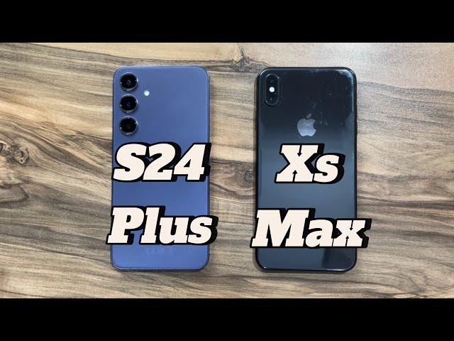 Samsung Galaxy S24+ vs iPhone Xs Max