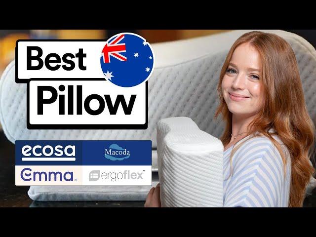 How to choose a good pillow Ecosa, Emma, Ergoflex, Macoda & More