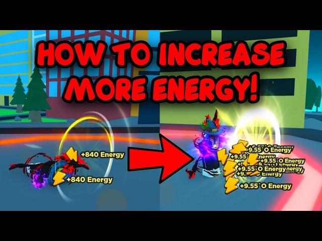 How to INCREASE ENERGY & POWER | Anime Punching Simulator Roblox!