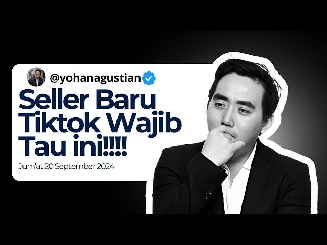 Tips Laris Jualan di Tiktok Shop untuk Tiktok Seller Baru!