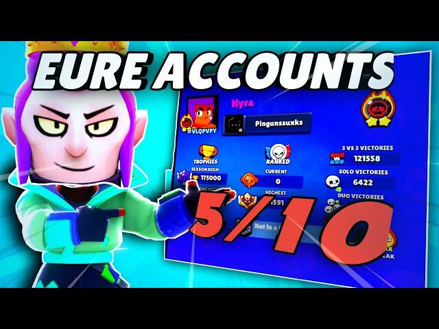 Mortis bewertet eure Brawl Stars Accounts!