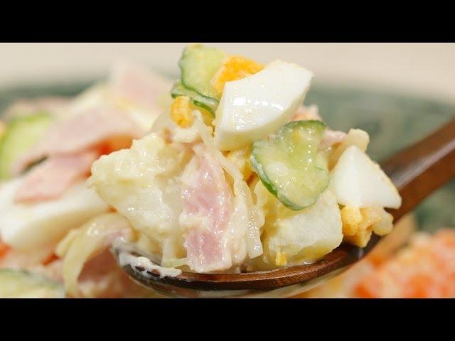 Easy Potato Salad Recipe (Creamy Potato Salad with Egg and Mayonnaise)